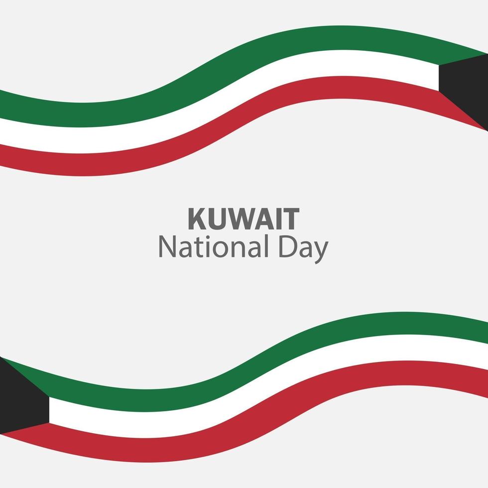 celebração do dia nacional kuwait vetor