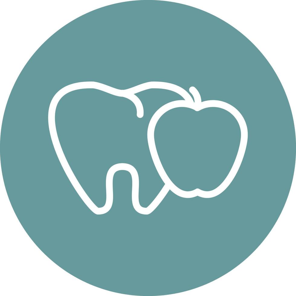 dente nutrição vetor ícone Projeto
