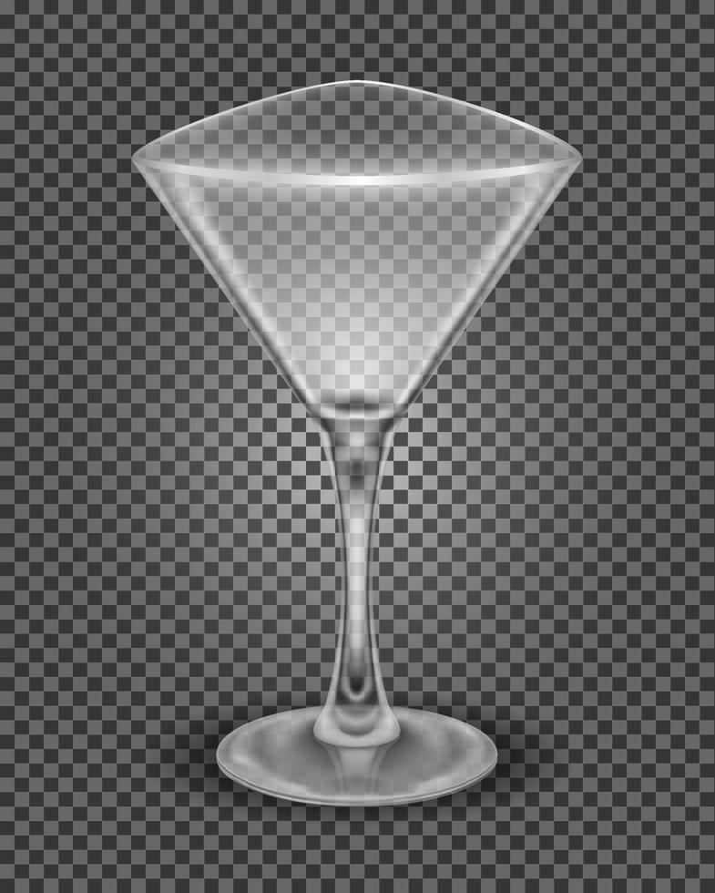 martini coquetel alcoólico beber vidro vetor ilustração isolado em branco fundo