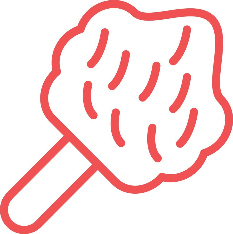design de ícone de vetor de algodão doce