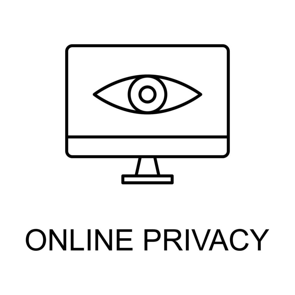 conectados privacidade vetor ícone