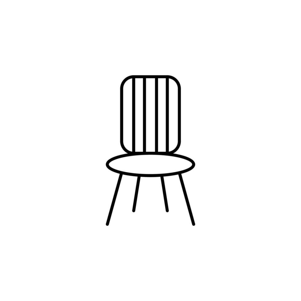 ícone de vetor de cadeira de balanço