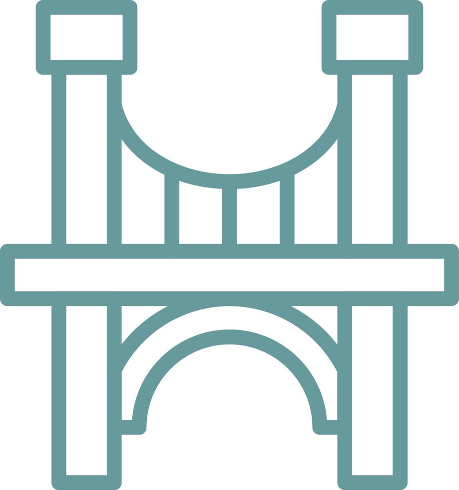 design de ícone de vetor de ponte