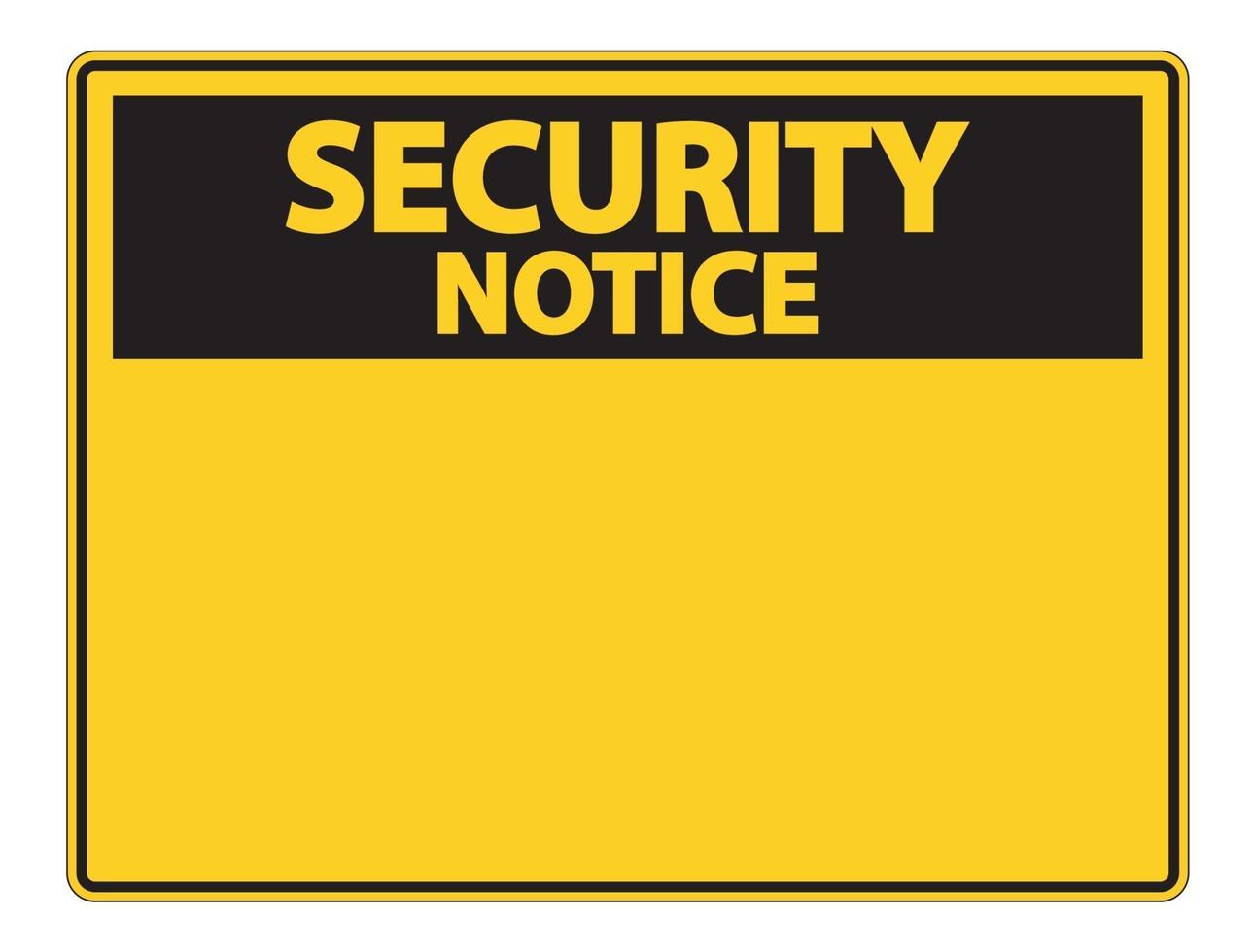 símbolo etiqueta de sinal de aviso de segurança em fundo branco vetor