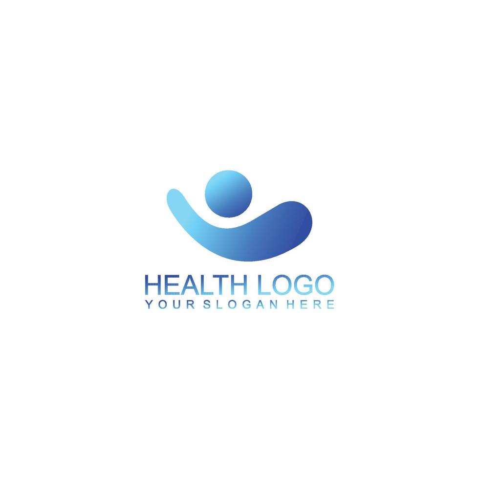 criativo abstrato moderno clínica hospital logotipo Projeto colorida gradiente clínica logotipo modelo vetor