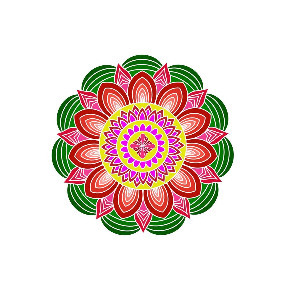 mandala abstrato colorida fundo .mandala, vetor mandala, floral mandala, flor mandala, oriental mandala, coloração mandala. oriental padrão, vetor ilustração. islamismo, árabe, indiano,