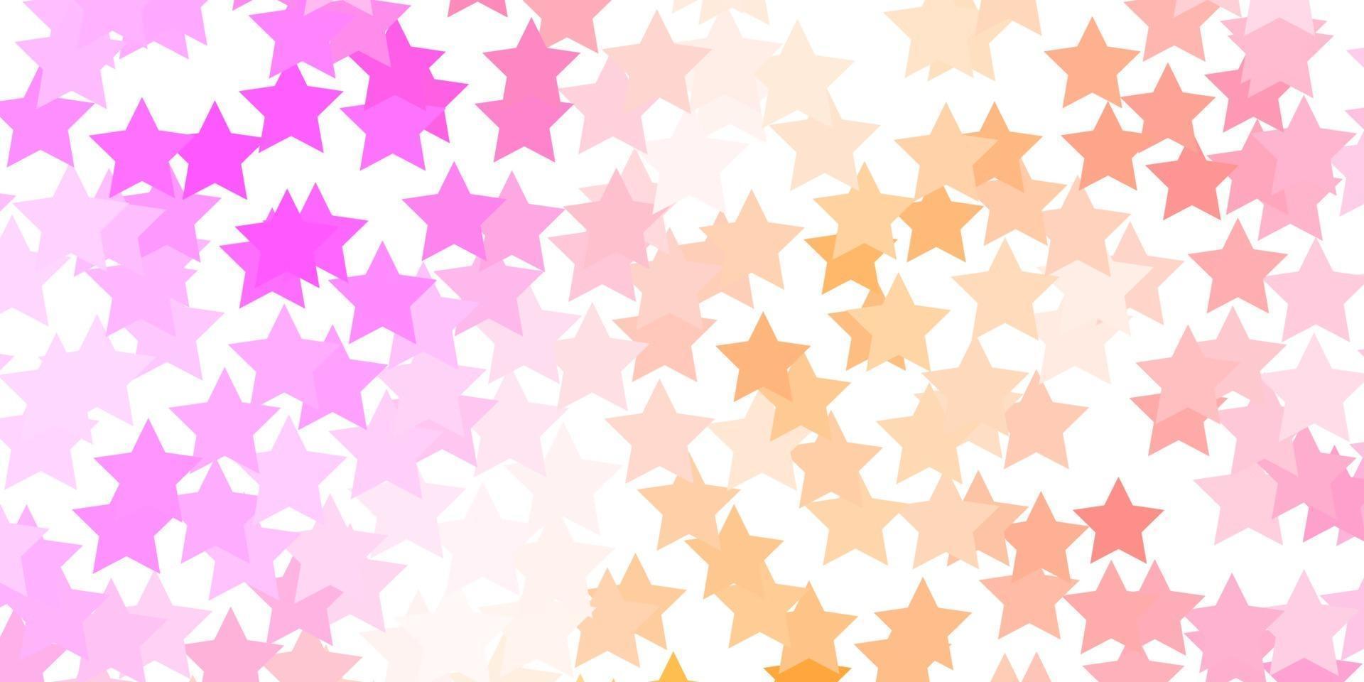 fundo vector rosa claro, amarelo com estrelas coloridas.