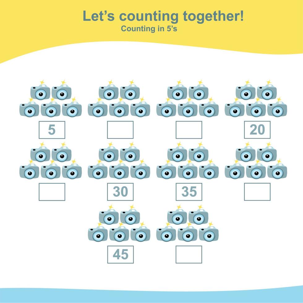 página de atividades matemáticas. calcule e escreva o resultado. planilha esquerda ou direita para crianças. matemática educacional para impressão. arquivo vetorial. vetor