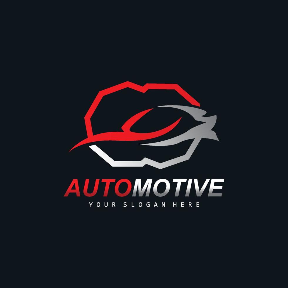 logotipo do carro, vetor de reparo automotivo, design de marca de garagem de reparo, cuidados com o carro, peças de reposição automotivas