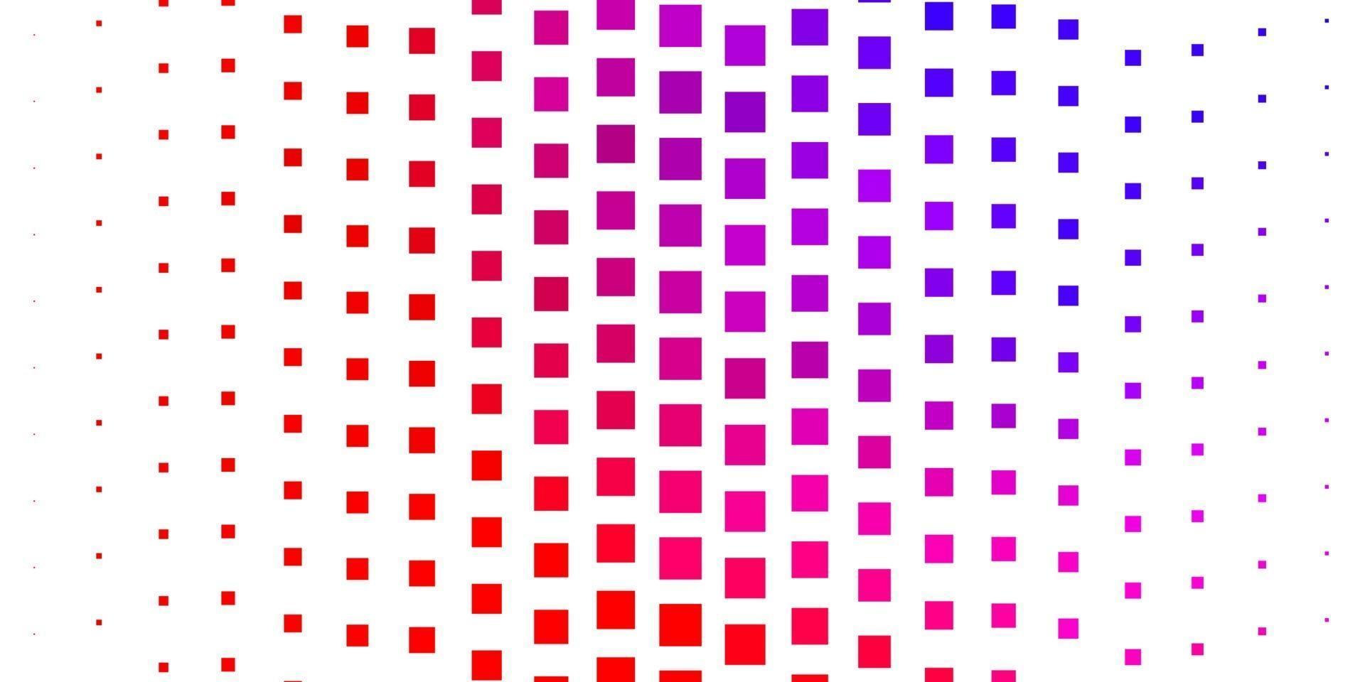 padrão de vetor azul e vermelho escuro em estilo quadrado.