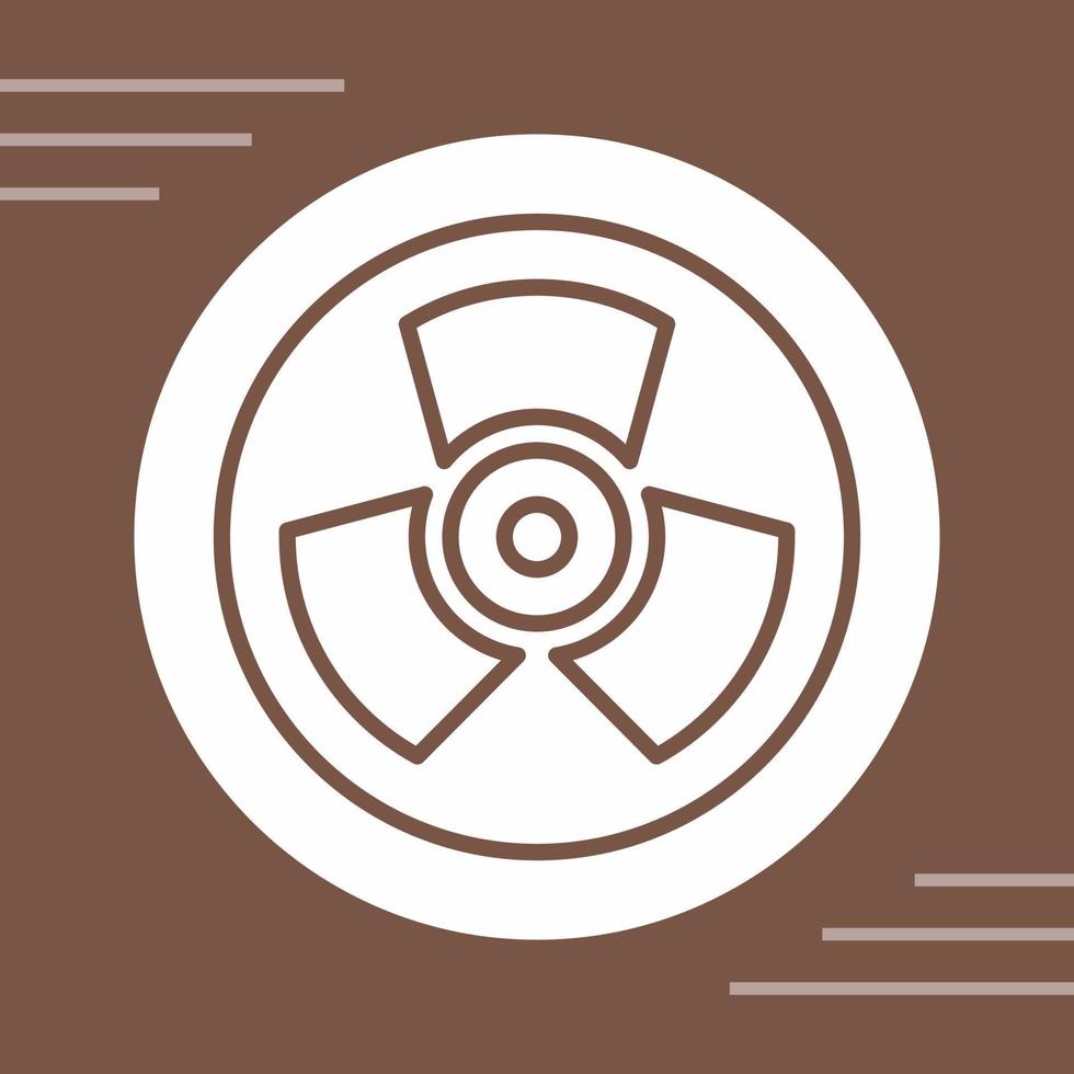 ícone de vetor nuclear