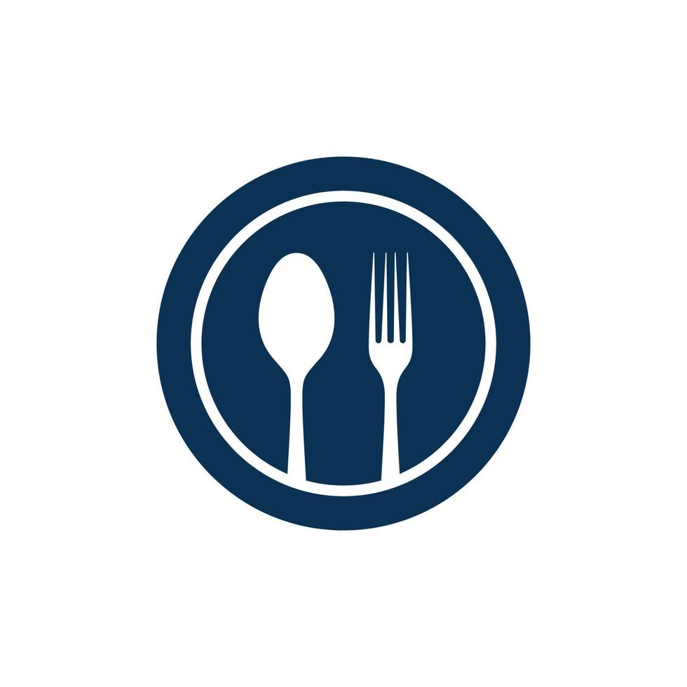 modelo de design de logotipo de vetor de serviço de alimentação