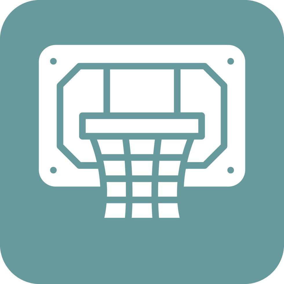 basquetebol aro vetor ícone Projeto