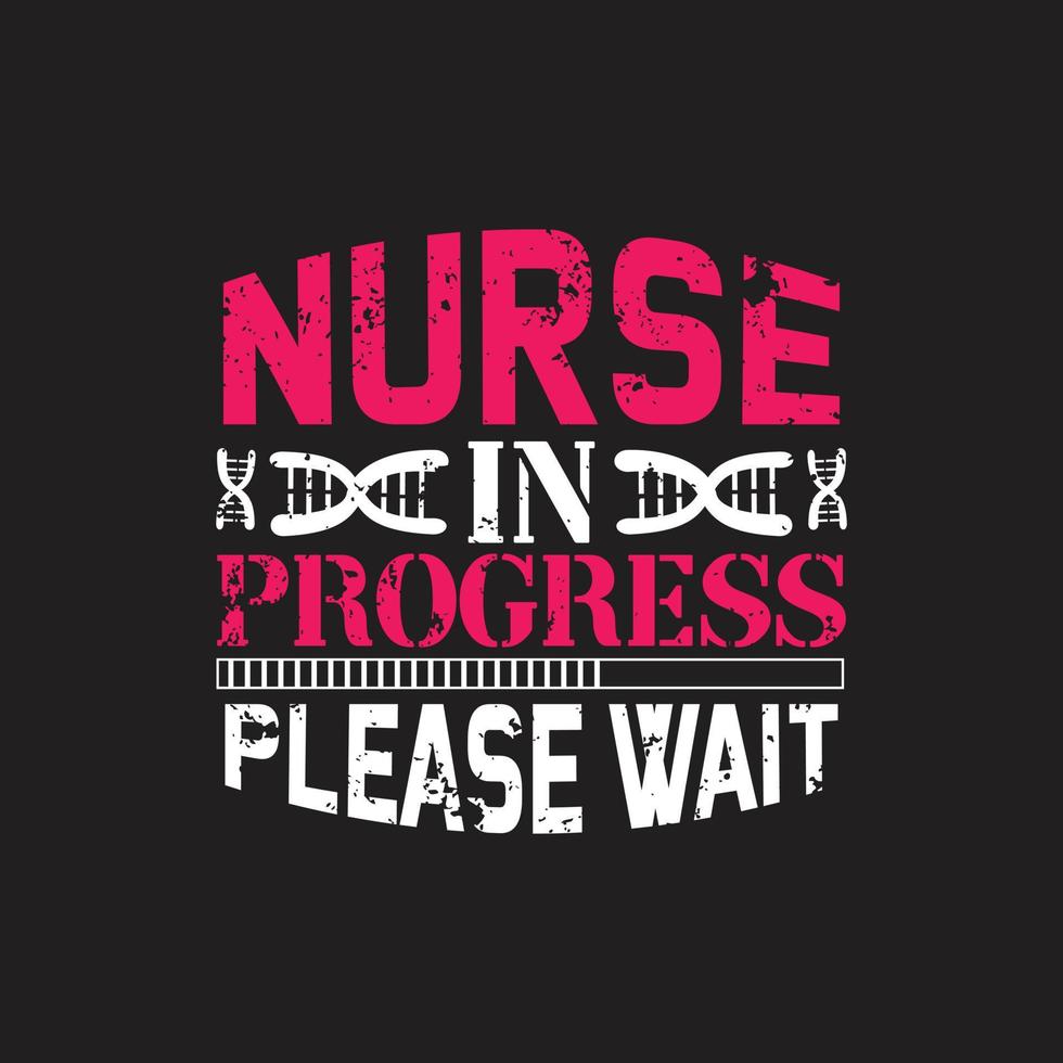 enfermeiras citações t camisa Projeto vetor gráfico
