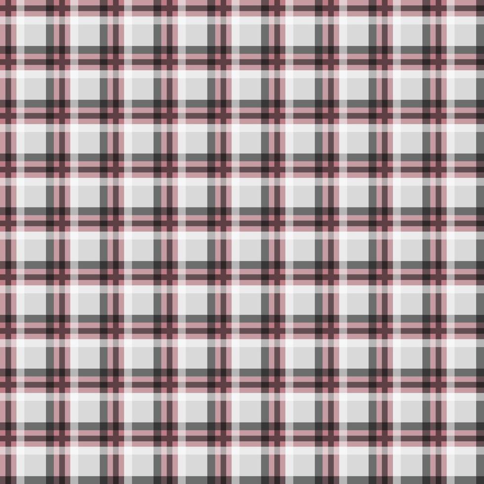 vetor de búfalo de padrão xadrez tartan, papel de parede de fundo de tecido