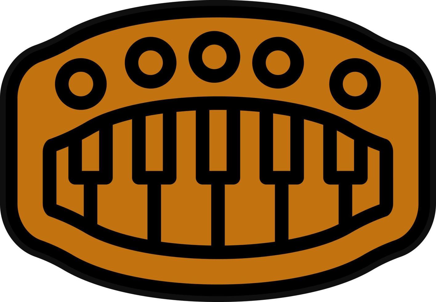 design de ícone de vetor de piano