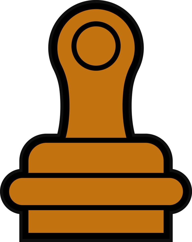 design de ícone de vetor de carimbo