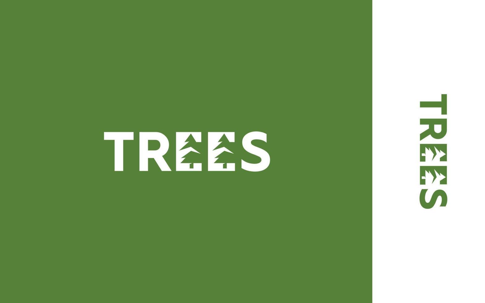 árvore carta esperto logotipo vetor