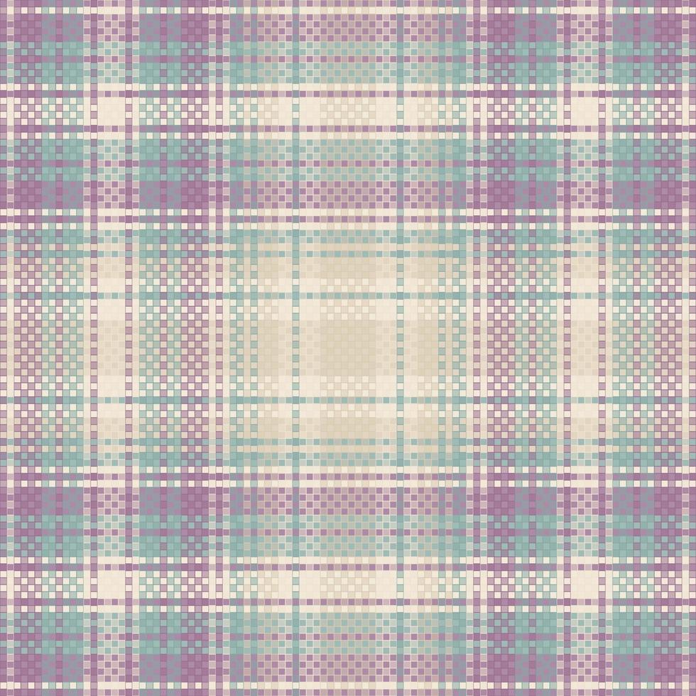 padrão de cor de halloween tartan ou xadrez. vetor