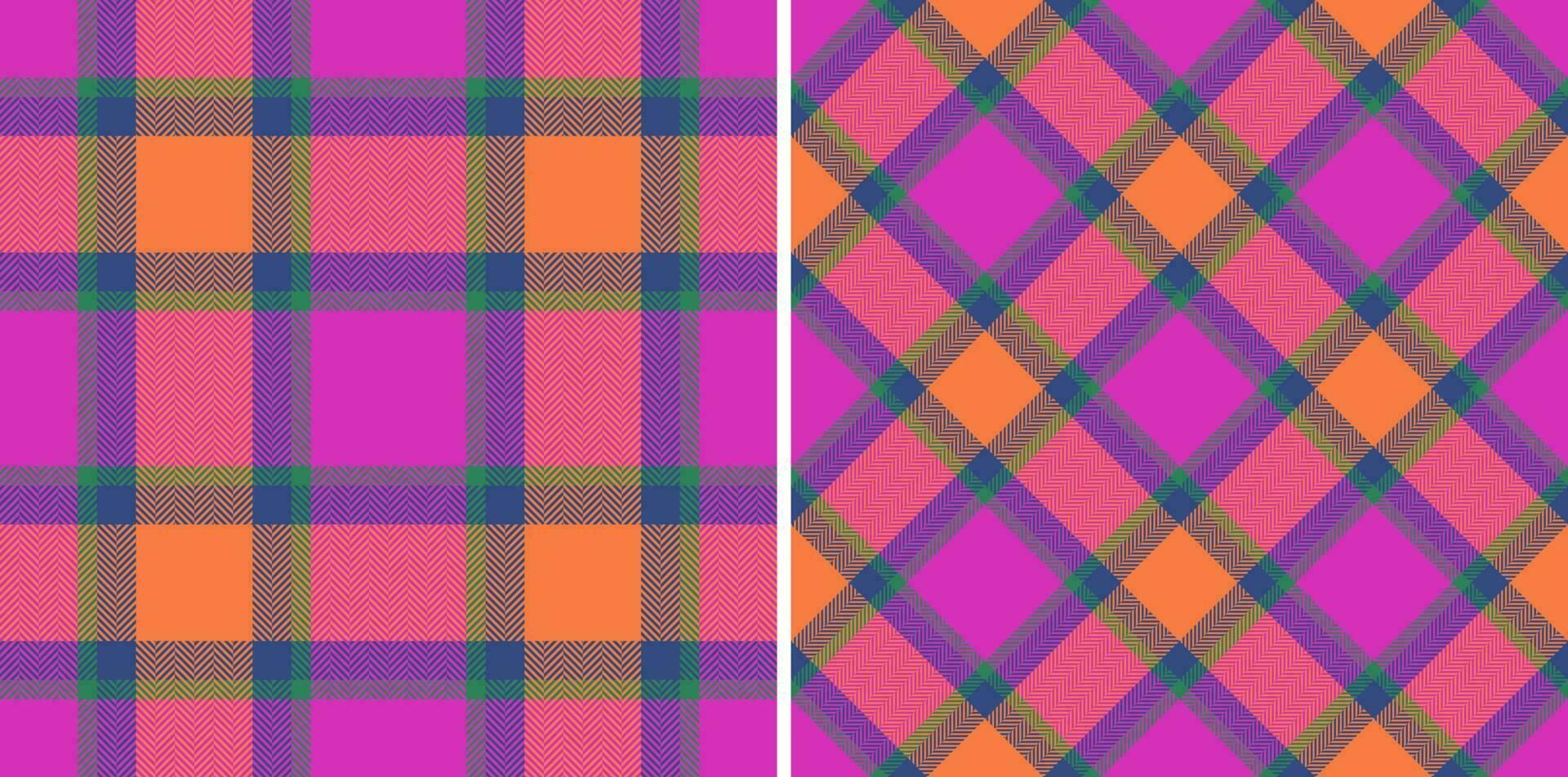 desatado tartan tecido. vetor têxtil xadrez. fundo textura Verifica padronizar.