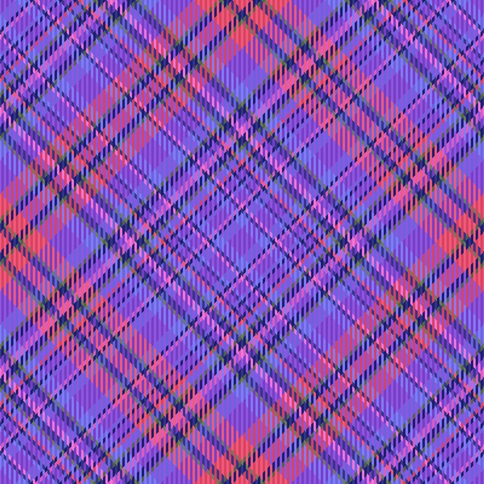 desatado têxtil tecido. textura xadrez verificar. tartan fundo padronizar vetor. vetor