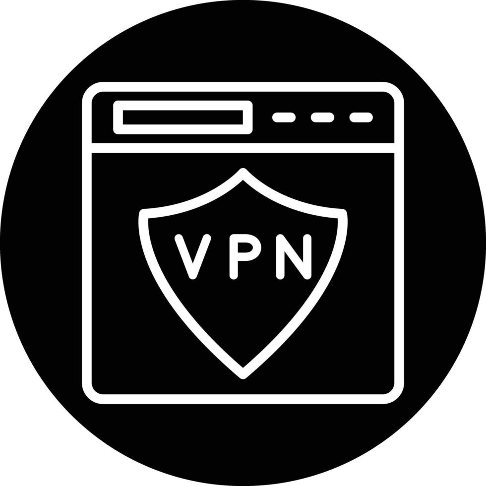 design de ícone de vetor vpn