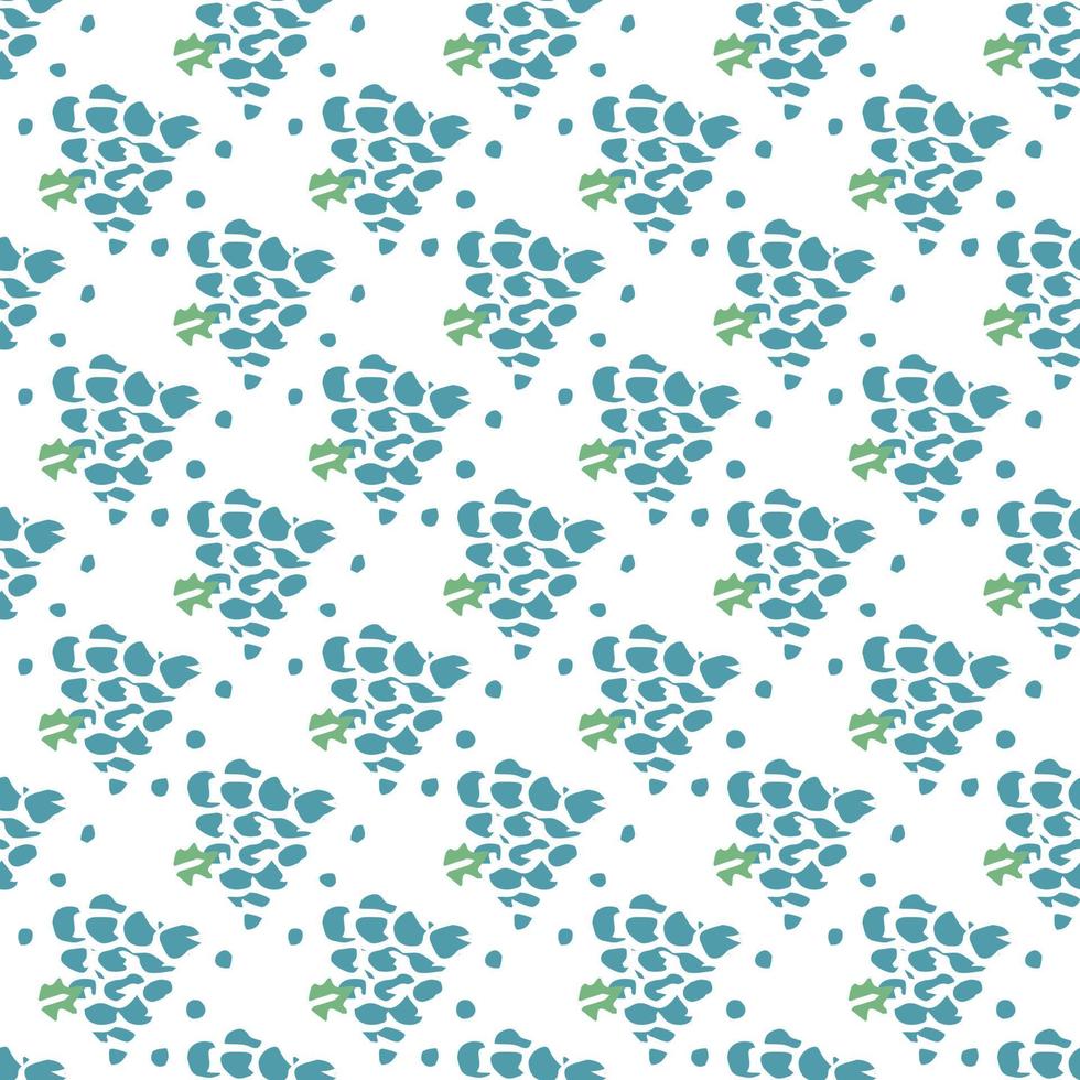padrão de uva sem costura. doodle vector com ícones de uva. padrão de uva vintage
