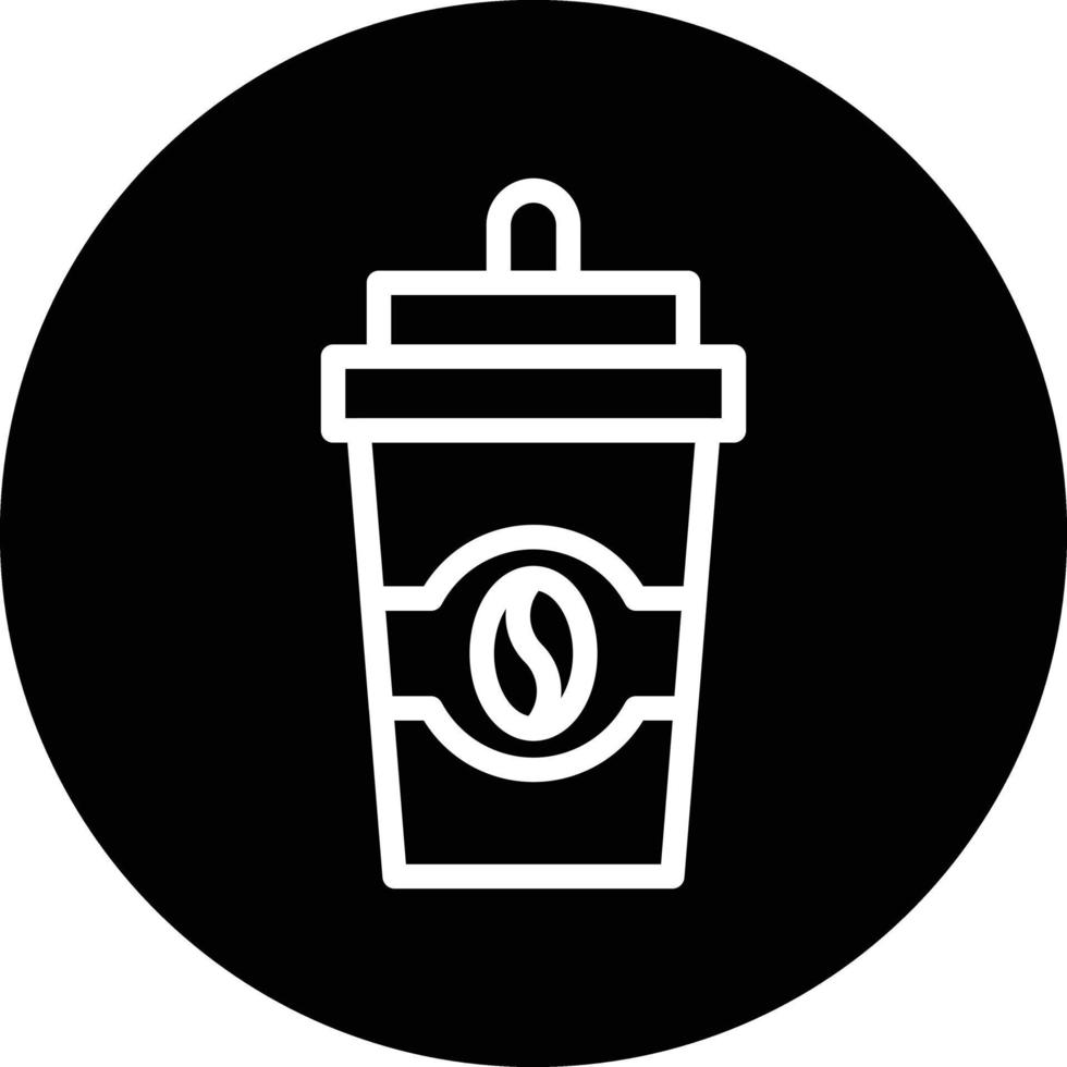 design de ícone de vetor de café para viagem