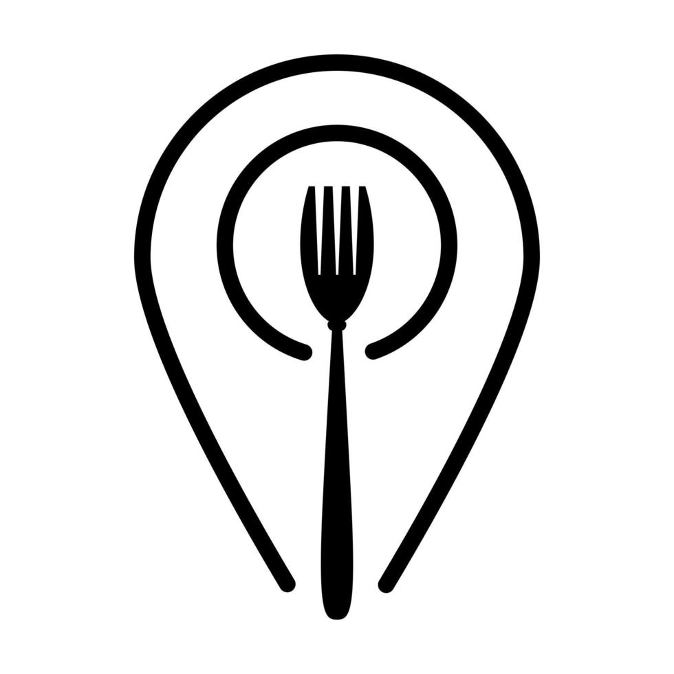 refeição ícone vetor definir. restaurante ilustração placa coleção. jantar símbolo. comer logotipo. cozinhar marca.