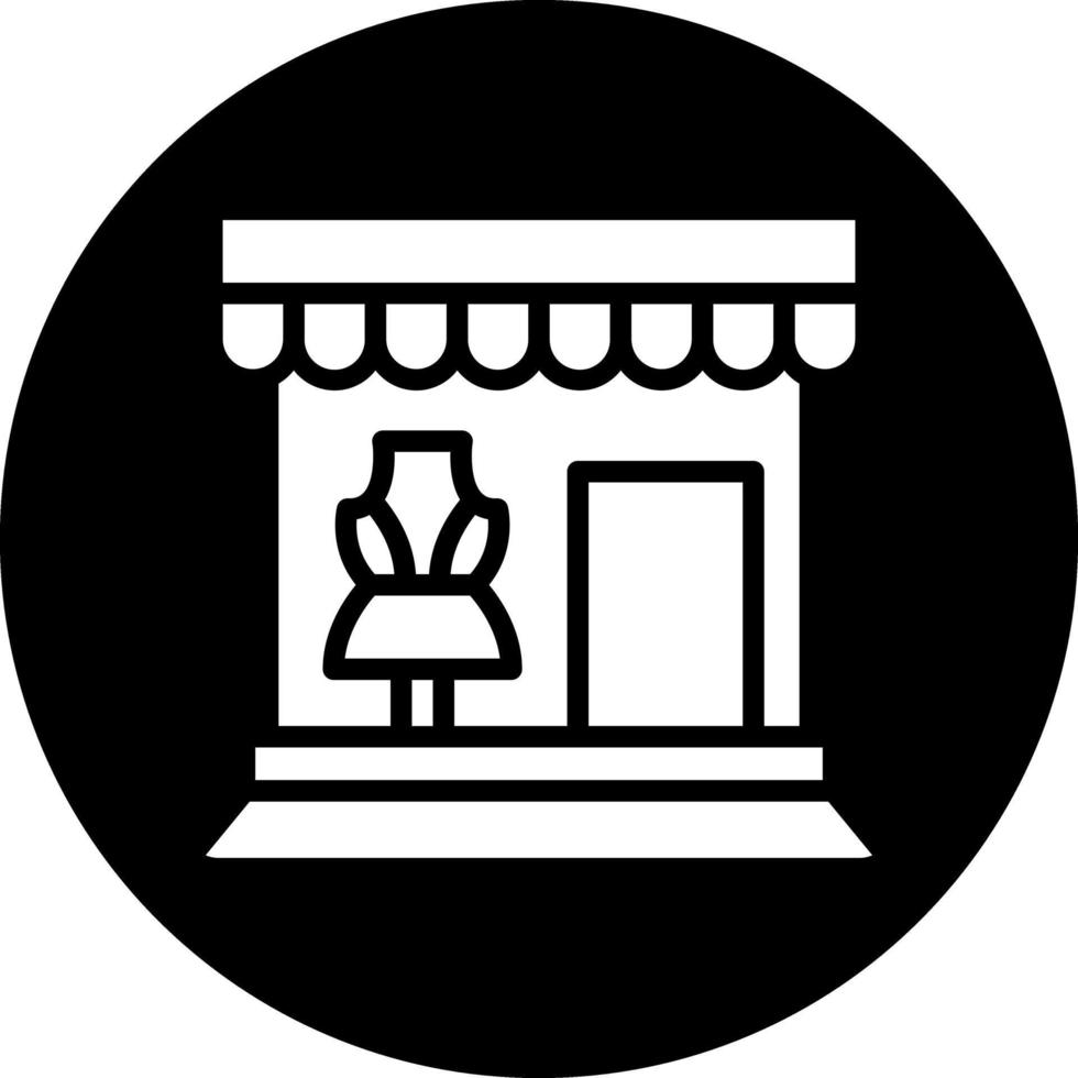 design de ícone vetorial boutique vetor