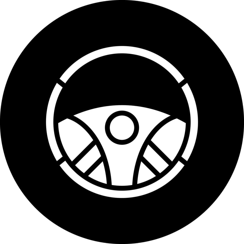 design de ícone de vetor de volante