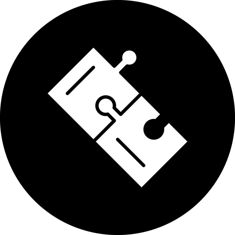 design de ícone de vetor de quebra-cabeça