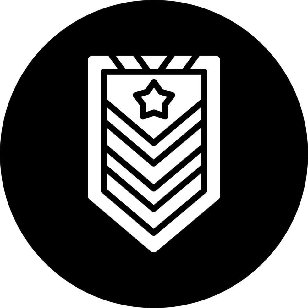 exército divisa vetor ícone Projeto