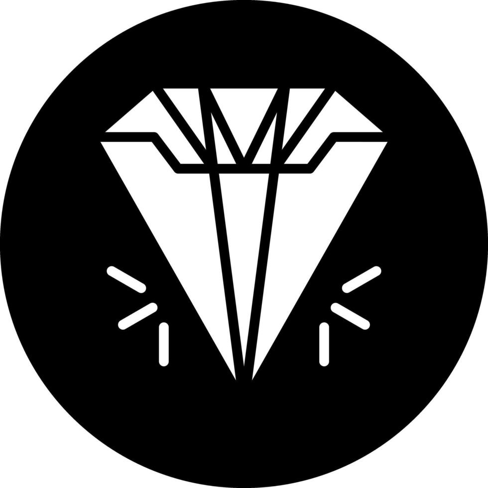 design de ícone de vetor de diamante