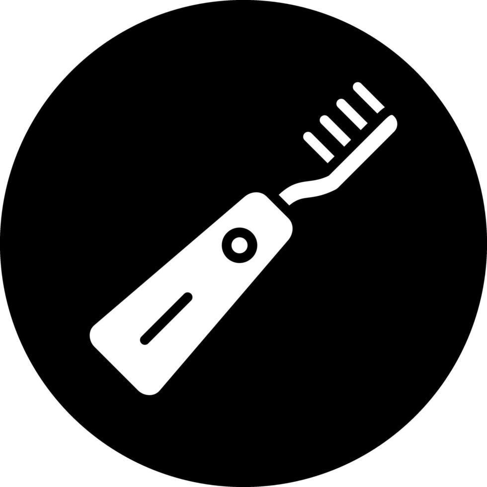 design de ícone de vetor de escova de dentes elétrica