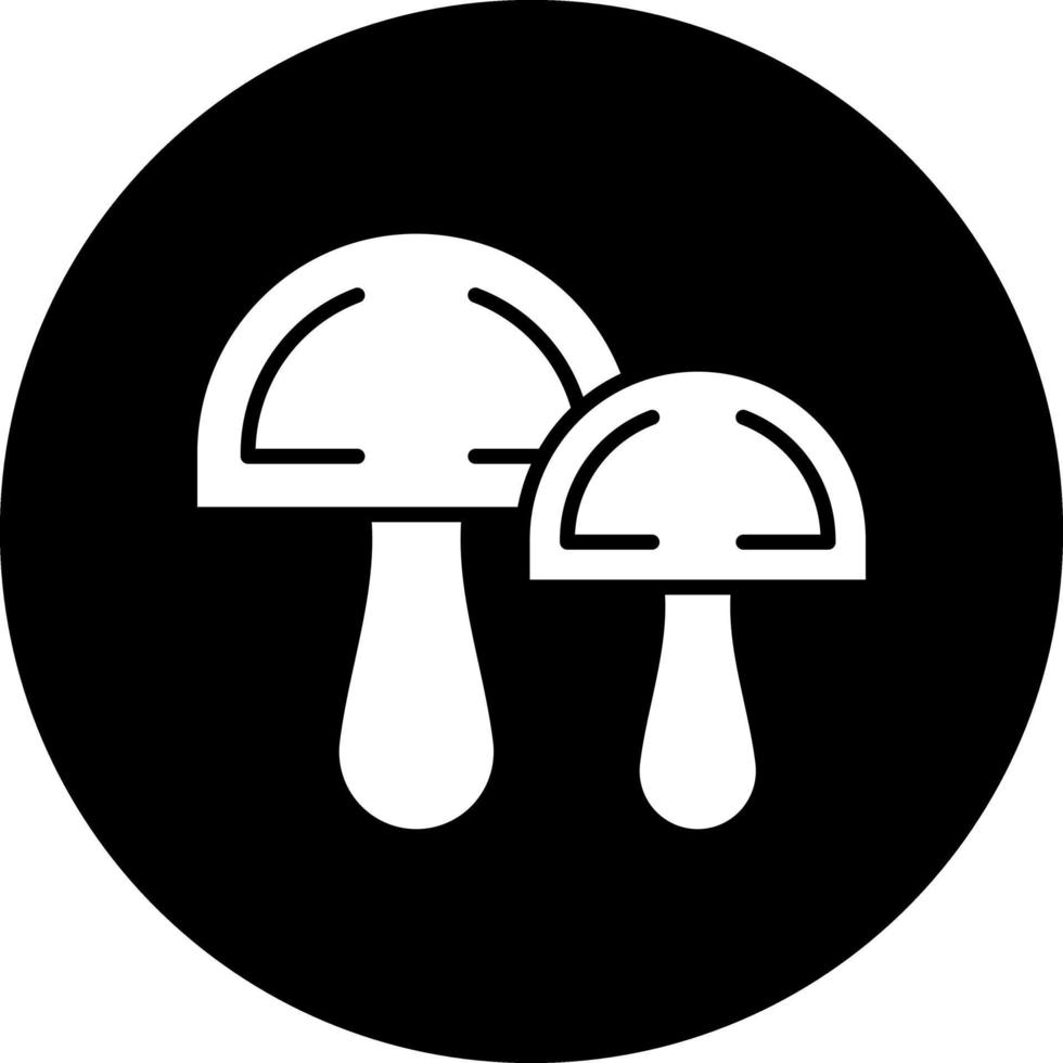 design de ícone de vetor de cogumelo