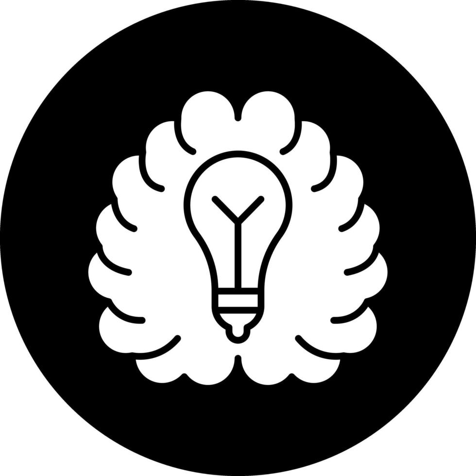 design de ícone de vetor de brainstorming