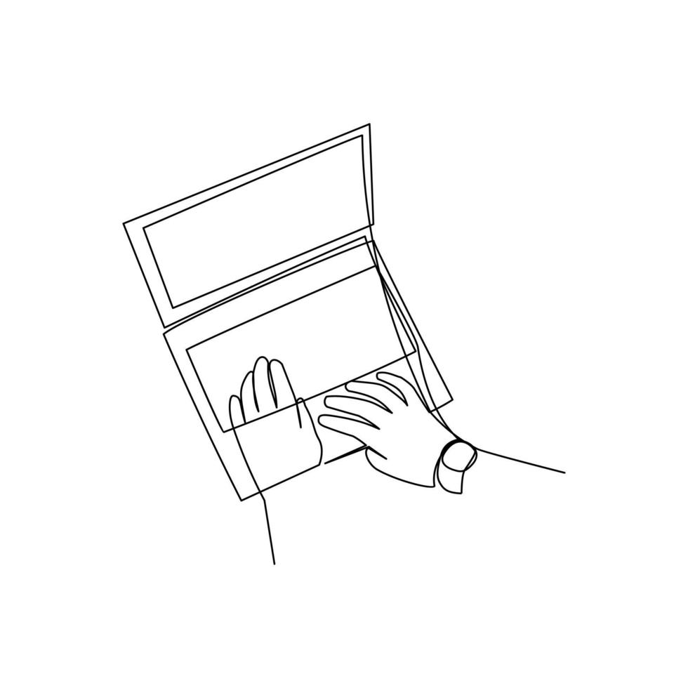computador portátil vetor ilustrat