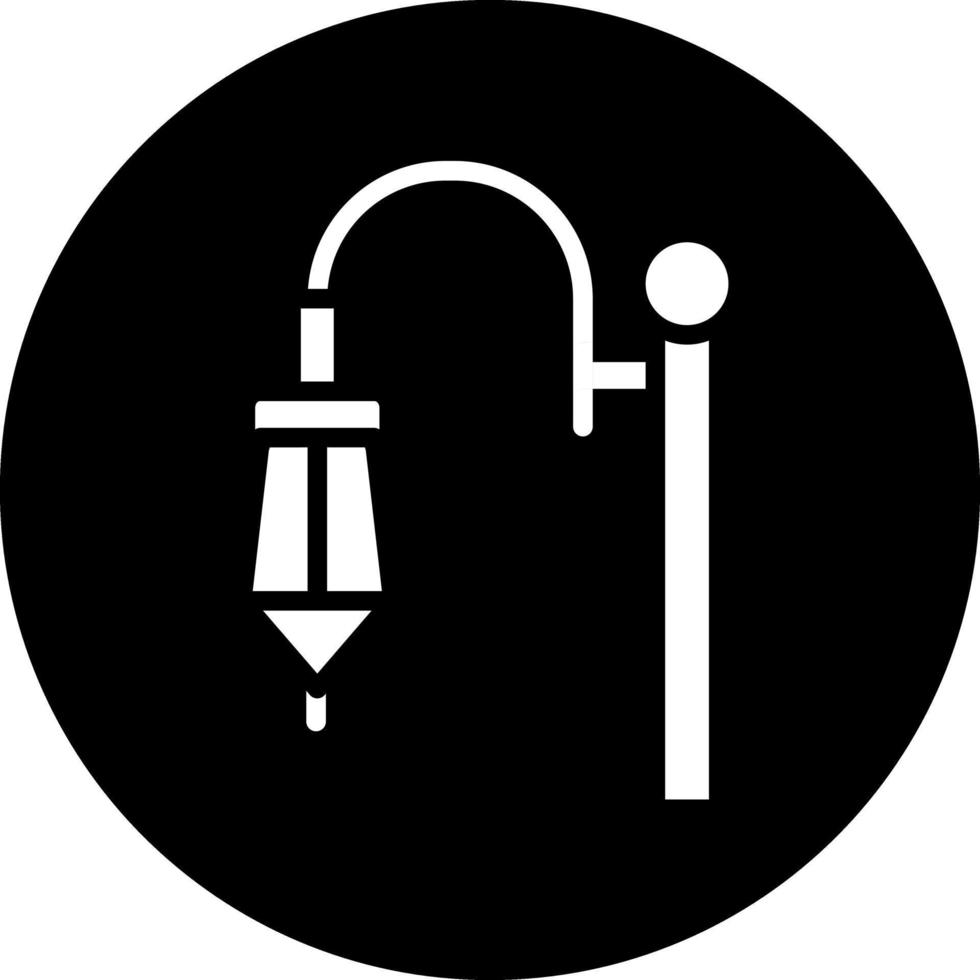 design de ícone de vetor de lâmpada de rua