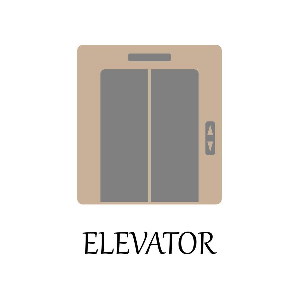 colori elevador vetor ícone ilustração