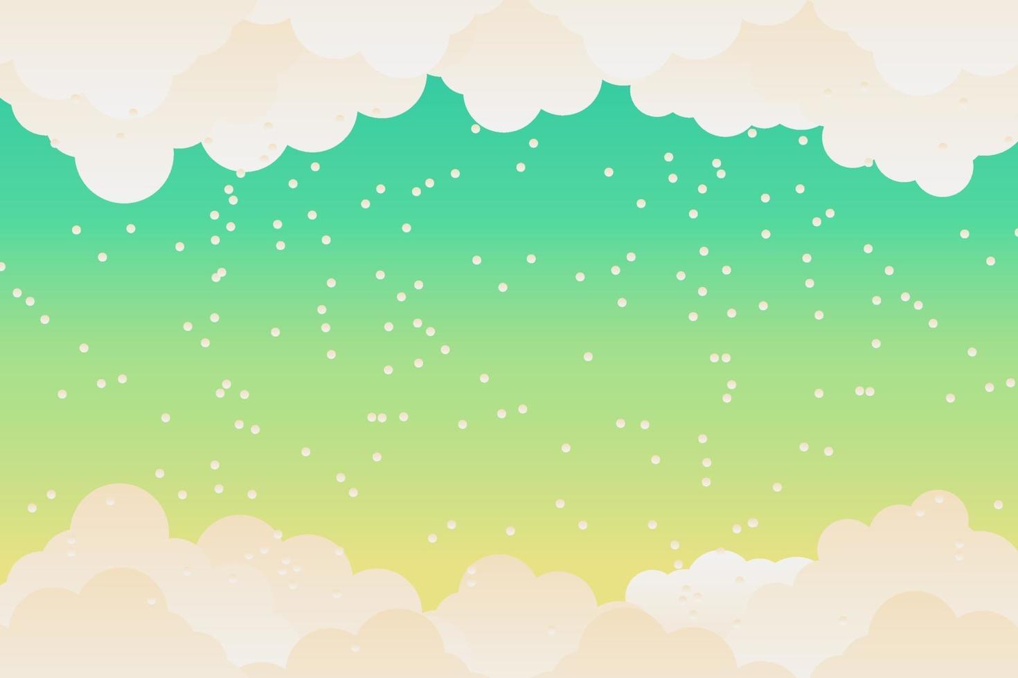 ilustração de background.cloud flat.llustration vector.vector de céu de nuvem vetor