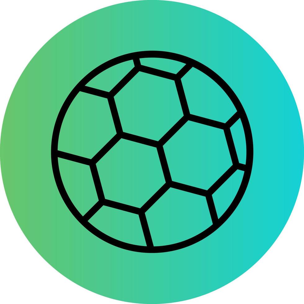 design de ícone de vetor de futebol