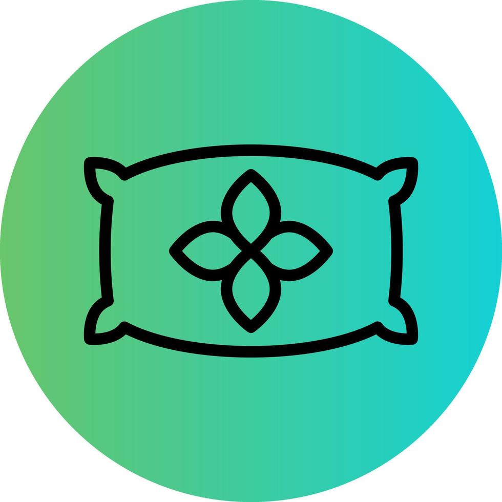 design de ícone de vetor de travesseiro
