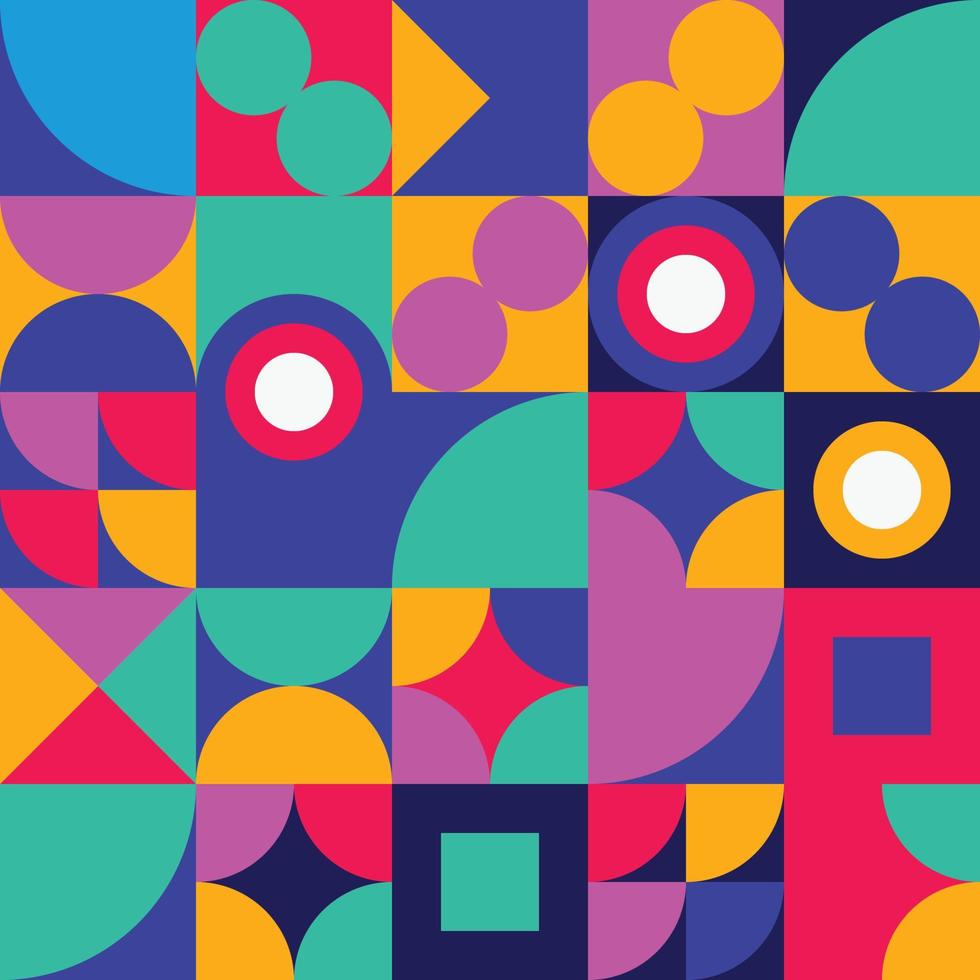 geométrico poster Projeto elemento meio-tom gráfico colorida formas linha vetor formas abstrato mural fundo