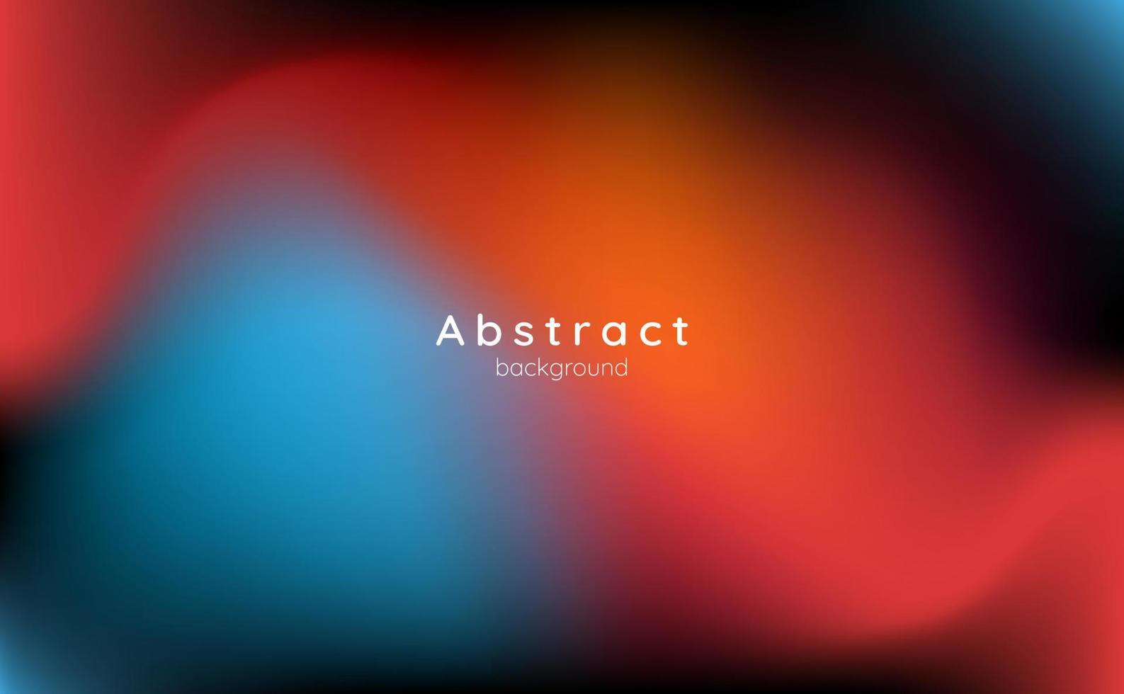 abstrato colorida arco Iris suave borrado onda suave futurista bandeira fundo Projeto vetor