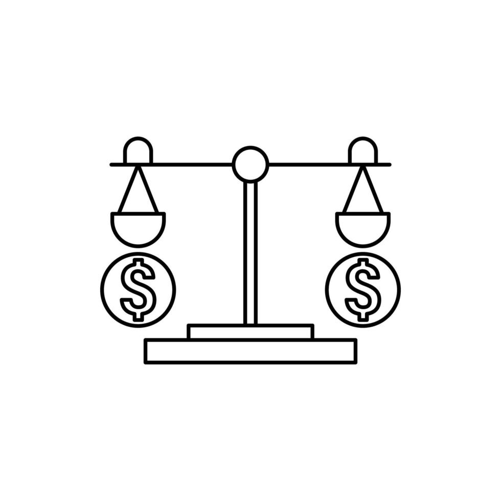 Libra, dólar, dinheiro vetor ícone ilustração