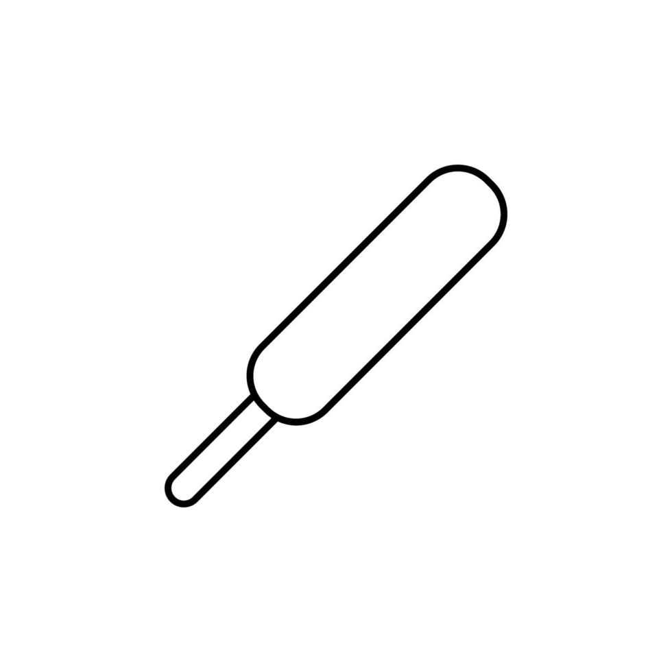 ilustração do ícone do vetor de sorvete