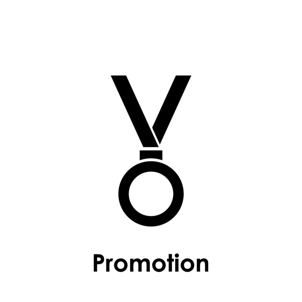 medalha, promoção vetor ícone ilustração