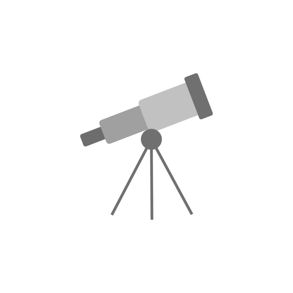 telescópio colori vetor ícone ilustração