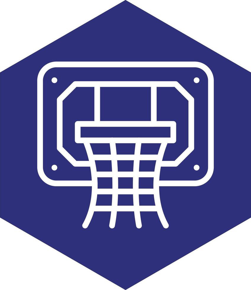 basquetebol aro vetor ícone Projeto